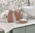 Zeller, kubek na szczoteczki do zębów, Brass tone, średnica 8,4 cm