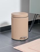 Zeller, metalowy kosz łazienkowy, Brass tone, 3 l