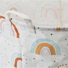 Zeller, płócienny kosz z uchwytami, 38-48 cm