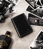 Zestaw prezentowy: Portfel, Brelok, czarny, skórzany, Peterson