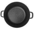 Zilner, garnek marmurowy, 10l, 28 cm, wysoki