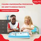 Zimpli Kids, Sno World Arctic Adventure, zestaw do tworzenia śniegu z figurkami i tacą, 3+