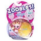 Zoobles, Zwierzątko, Butterfly, transformująca laleczka z podstawką