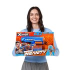 Zuru, X-Shot, Insanity Manic Blaster, wyrzutnia, 24 strzałki