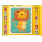 Zwierzęta, puzzle patyczki, układanka, 36 elementów