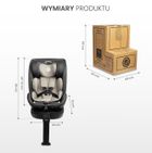 Caretero, Fortis i-Size, fotelik samochodowy, graphite, 40-150 cm