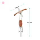 Kinderkraft, Runner Nature, rowerek biegowy, koralowy