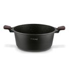 Starke Pro, Redwood, zestaw garnków z pokrywką i patelnia, 10 elementów