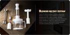 Camry, blender ręczny, zestaw, 1600W