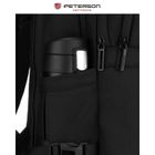 Peterson, plecak podróżny, czarny