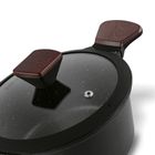 Starke Pro, Redwood, zestaw garnków z pokrywką i patelnia, 10 elementów