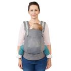 Kinderkraft, Huggy, nosidełko ergonomiczne, szare