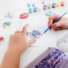 Totum, Lilo i Stitch, zestaw kreatywny 3w1, diamentowe magnesy, bransoletki, malowanie odlewów gipsowych