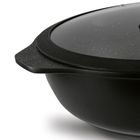 Starke Pro, Redwood, zestaw garnków z pokrywką i patelnia, 10 elementów