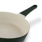 Starke Pro, Naturale, zestaw garnków marmurowych z pokrywką i patelnia, 10 elementów