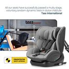 Kinderkraft, MYWAY, fotelik samochodowy, 0-36 kg, szary