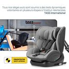 Kinderkraft, MYWAY, fotelik samochodowy, 0-36 kg, szary