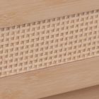 5five Simply Smart, Cane, wózek kuchenny na kółkach, plecionka wiedeńska, 39,6-30-85,5 cm