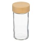 5five Simply Smart, obrotowy stojak na przyprawy z 13 słoikami z bambusowymi zakrętkami, Sensia