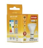 Activejet, SMD, żarówka punktowa, 600 lm, biała ciepła, 7.5W, GU10, AJE-S3710W