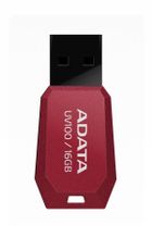 Adata, pendrive DashDrive UV100 16GB USB 2.0, czerwony - mini