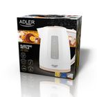 Adler, czajnik elektryczny, 2200W, 1.7l, AD 1264
