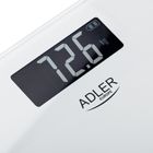Adler, waga łazienkowa USB-C, akumulatorowa, do 180 kg