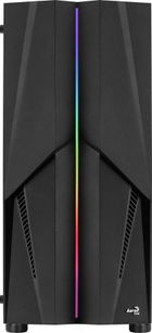 Aerocool, obudowa komputerowa, PGS Mecha-G-Bk-V1 Rgb, Czarna