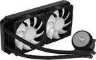 Aerocool, PGS Mirage L240, chłodzenie wodne, ARGB BK