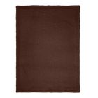 Albero Mio, Cotton Muślin & Boucle, kocyk boucle, brąz, 75-100 cm