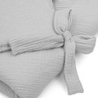 Albero Mio, otulacz muślinowy do fotelika, ocieplany, popiel