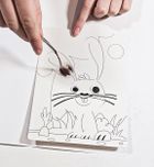 Alexander, Piaskowe malowanki, wielkanocny kurczaczek i zajączek, zestaw artystyczny