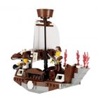 Alleblox, Pirat, klocki konstrukcyjne, 204 elementy