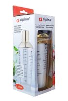 Alpina, shaker do koktajli, szklany, 450 ml