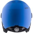Alpina, Zupo Visor Q Lite, kask narciarski, niebieski, 54-58 cm