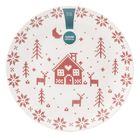 Altom Design, Grenlandia, talerz deserowy nbc, 20 cm, bordowy