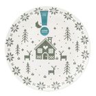 Altom Design, Grenlandia, talerz deserowy nbc, 20 cm, zielony