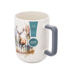 Altom Design, kubek wysoki nbc, 450 ml, jeleń