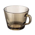 Altom Design, Selena, kubek szklany, 410 ml, bursztynowy