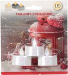 Ambiance Light, zestaw 3 świeczek tea light LED, z brokatem