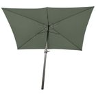 Ambiance, parasol ogrodowy, prostokątny, 2-3 m, zielony