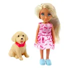 Ankiki, laleczka na skuterze trójkołowym z pieskiem