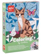 Apli Kids, Zwierzęta, kolorowanie po numerach, zestaw kreatywny