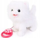 Artyk, kot chodzący na smyczy, zabawka interaktywna