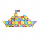 Askato, Genialny dzieciak, klocki magnetyczne, 100 elementów