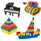 Askato, Klocki Małych Geniuszy, 498 elementów