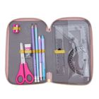 Astrabag, piórnik rozkładany, potrójny z wyposażeniem, Fluffy Unicorn