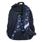 Astrabag, plecak szkolny, 3-komorowy, Dark Pixel