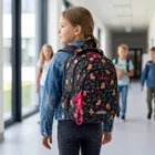 Astrabag, plecak szkolny, 3-komorowy, Flower Capy