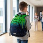 Astrabag, plecak szkolny, 3-komorowy, Ombre Football